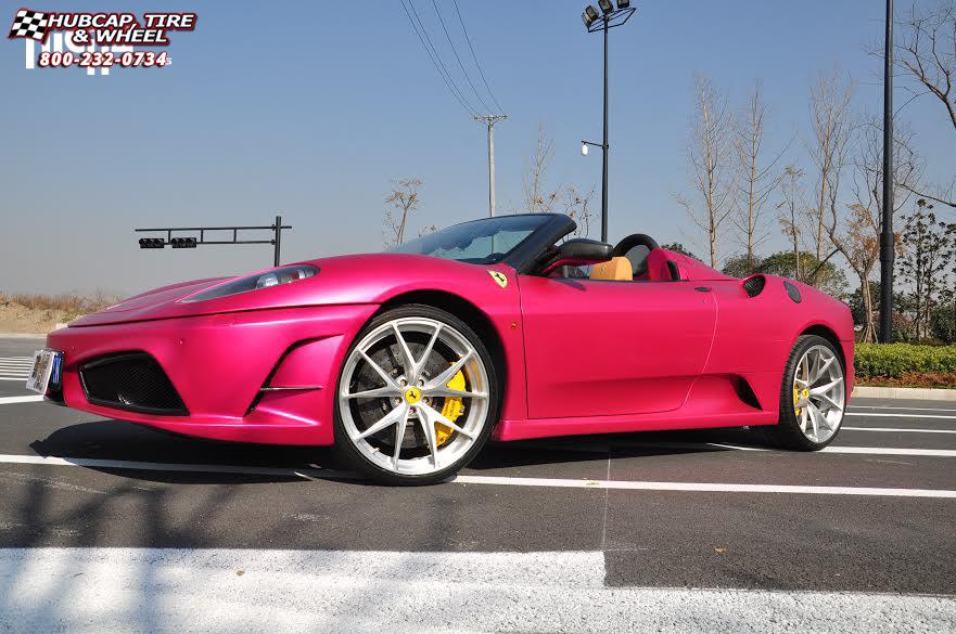 vehicle gallery/ferrari f430 niche misano  Brushed wheels and rims